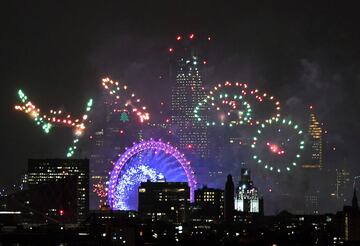 Así se celebra en el planeta la llegada de 2019