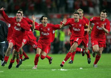 A la final de 2005 se le conoce como el Milagro de Estambul, ya que hasta el minuto 53' Milan ganaba por 3 a 0, los de Anfield se repusieron y empataron el marcador, por lo que se fueron a tanda de penales y ahí Liverpool ganó por 3 a 2.