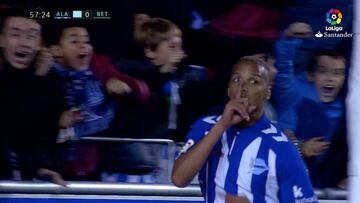 El Alavés también se hace fuerte en casa y supera al Betis