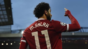 Mohamed Salah of Liverpool