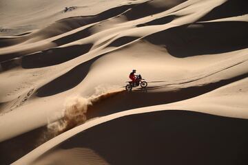 La octava etapa del Dakar en imágenes