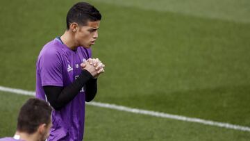 La otra cara del Madrid: James sigue como el tercer cambio