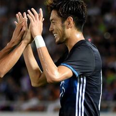 Inui, presente entre los de 23 de Japón para el Mundial