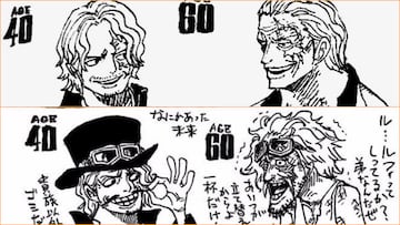 In the case of Sabo, and unlike Chopper, the dark version is almost more plausible than the positive one. A trickster or Emmett Brown, which do you like better?