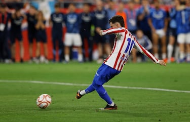 Los goles y la tanda de penaltis en imágenes