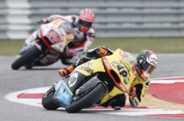 Moto2. Alex Rins y Sam Lowes.