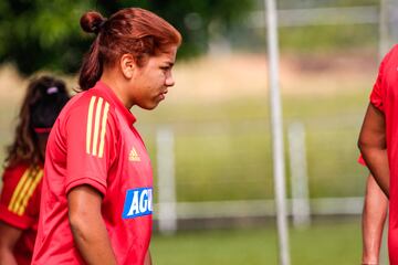 Así fue el último entrenamiento de la Selección Colombia Femenina ante de enfrentar en la cuarta jornada del Grupo A de la Copa América a Ecuador.