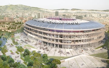 Así está previsto cómo será el resultado final de las obras de remodelación del estadio del conjunto blaugrana.