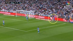 Iturralde: "Cristiano pudo ver roja por un intento de patada sin balón"