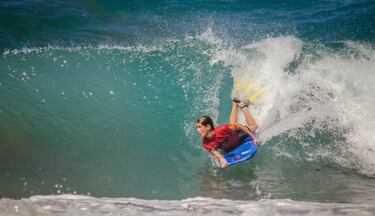 Orihuela y Soliveres, estrellas canarias del Oleaje Bodyboard