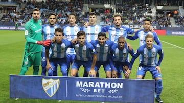 01/12/17 PARTIDO PRIMERA DIVISION
MALAGA - LEVANTE
FORMACION EQUIPO