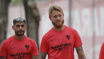 Kjaer deja el Sevilla y se marcha cedido al Atalanta