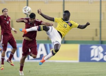 Colombia gana 1-0 a Venezuela, en el Sudamericano sub 20