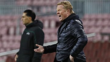 Koeman, al árbitro: "Tienes buenos amigos en Italia"