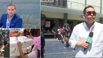 El polémico momento que vivió un periodista de Mega en las Elecciones 2025: así reaccionó Rodrigo Sepúlveda