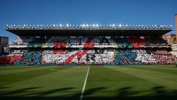 MADRID, 25/05/2024.- Vista del estadio de Vallecas antes del partido de la jornada 38 de LaLiga EA Sports, que el Rayo VAllecano y el Athletic disputan este sábado. EFE/ Sergio Perez