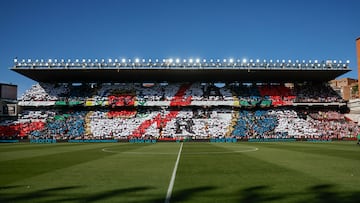 MADRID, 25/05/2024.- Vista del estadio de Vallecas antes del partido de la jornada 38 de LaLiga EA Sports, que el Rayo VAllecano y el Athletic disputan este sábado. EFE/ Sergio Perez