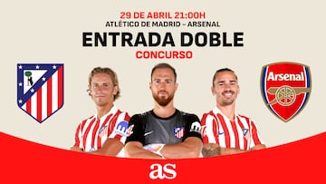 Gana entradas para el partido del Atlético de Madrid con el Arsenal