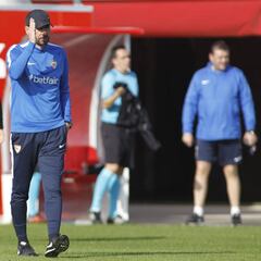 Machín: "Queremos irnos al parón con los deberes hechos"