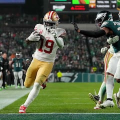 San Francisco 49ers aplastan a los Philadelphia Eagles
