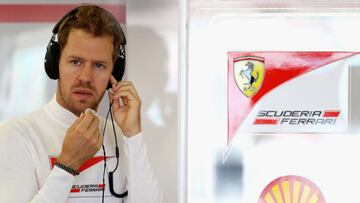 Vettel en Bakú.
