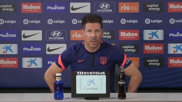 Rueda de prensa de Simeone