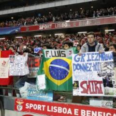 Benfica-Atlético en imágenes