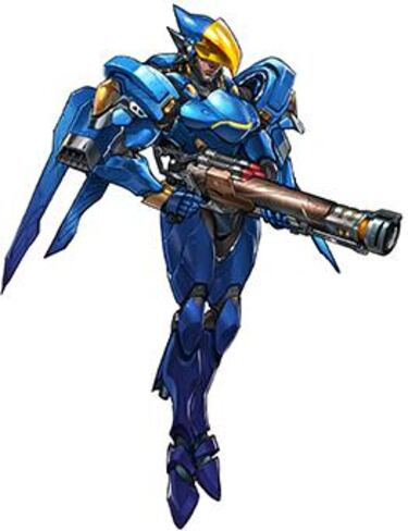 Descubre los personajes de Overwatch con estas artes