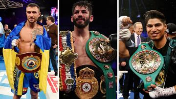 Lomachenko, Linares y Mikey Garc&iacute;a: tres boxeadores por el trono del peso ligero.