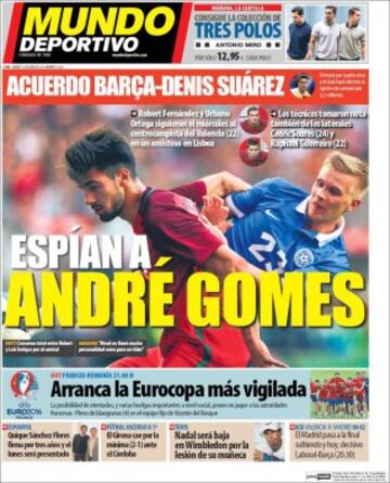 Portadas de la prensa mundial