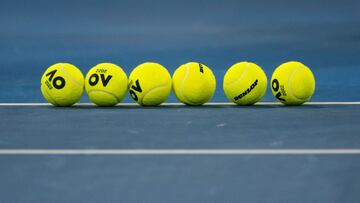 Pelotas Dunlop del Open de Australia.