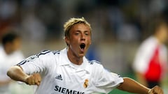 Guti, con el Real Madrid.