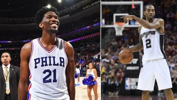 Futuro: Embiid ya reina en el Este y Kawhi lo hace en el Oeste