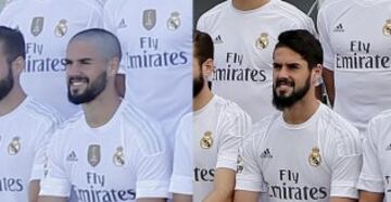 Isco cambia de look: del rapado integral al flequillo más moderno.