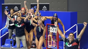 Alegría desenfrenada en Italia.