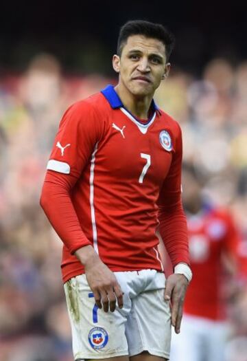  Alexis Sánchez jugador del Chile
