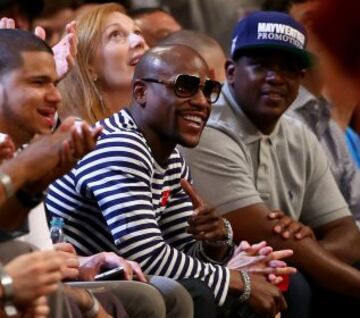 El boxeador Floyd Mayweather Jr.