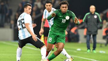 Partido entre Nigeria y Argentina del pasado mes de noviembre.