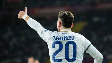 BARCELONA, 15/12/2024.- El defensa del Leganés Javier Hernández, durante el partido de la jornada 17 de LaLiga que FC Barcelona y CD Leganés disputan este domingo en el estadio Lluís Companys, en Barcelona. EFE/ Alejandro García
