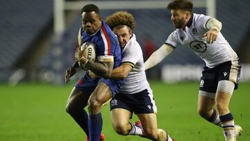Francia asalta Murrayfield y est¨¢ a un paso de la final