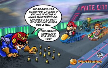 Mario Kart 8 Deluxe: La Venganza de Captain Falcon