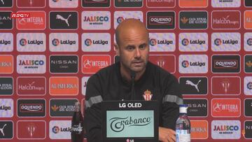 31-03-2023. EL ENTRENADOR DEL SPORTING, MIGUEL ÁNGEL RAMÍREZ, DURANTE LA RUEDA DE PRENSA EN MAREO.