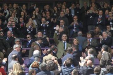 El Rey Felipe VI en el palco. 