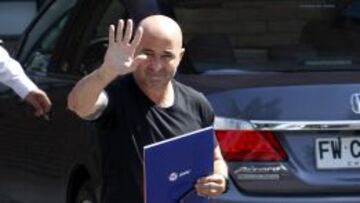 Sampaoli no quiso referirse a los candidatos a tomar la dirección técnica de la selección chilena.