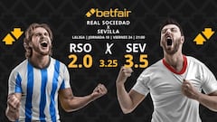 Real Sociedad vs. Sevilla FC: horario, dónde ver, pronósticos y clasificación