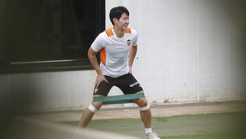 18/08/21
 VALENCIA CF
  
 ENTRENAMIENTO PUERTA CERRADA
 KANGIN LEE
 