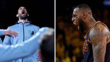 LeBron James defiende a Fizdale tras el enfado de Marc: "No le va a besar el culo a nadie"