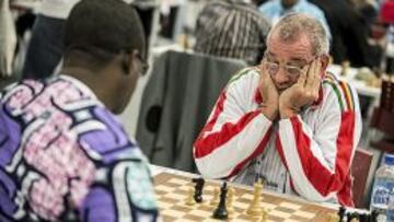 Kurt Meier poco antes de morir.