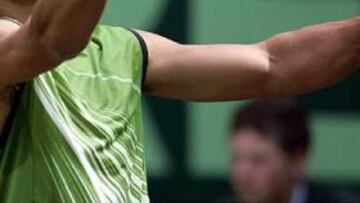 <B>MEJORAR.</b> Nadal reconoce que debe mejorar algunos aspectos de su juego para poder ganar Wimbledon.