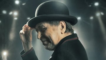 Cartel promocional de la despedida de Joaquín Sabina en el Estadio de Son Moix.